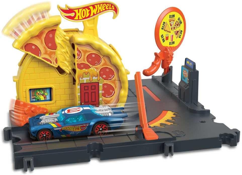 Mattel - Hot Wheels City Speedy Pizza Pick-Up
