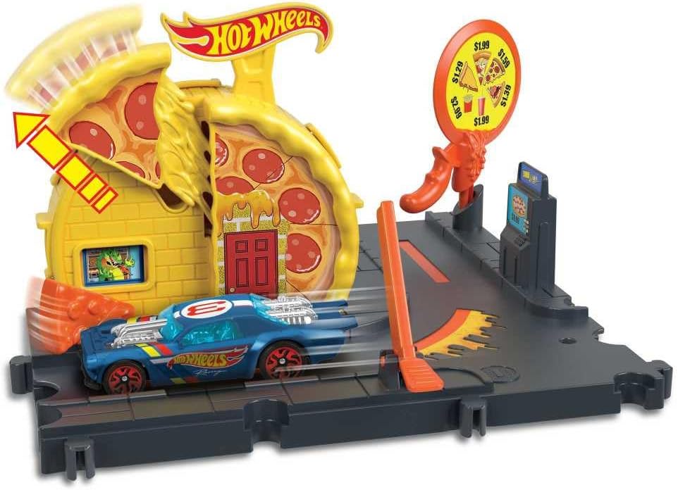 Mattel - Hot Wheels City Speedy Pizza Pick-Up