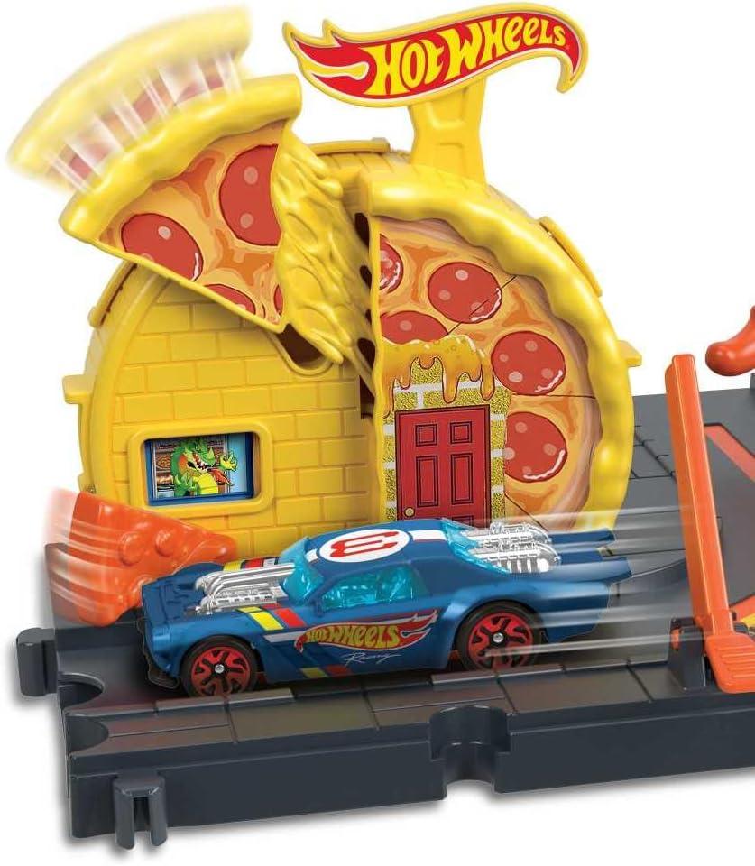 Mattel - Hot Wheels City Speedy Pizza Pick-Up