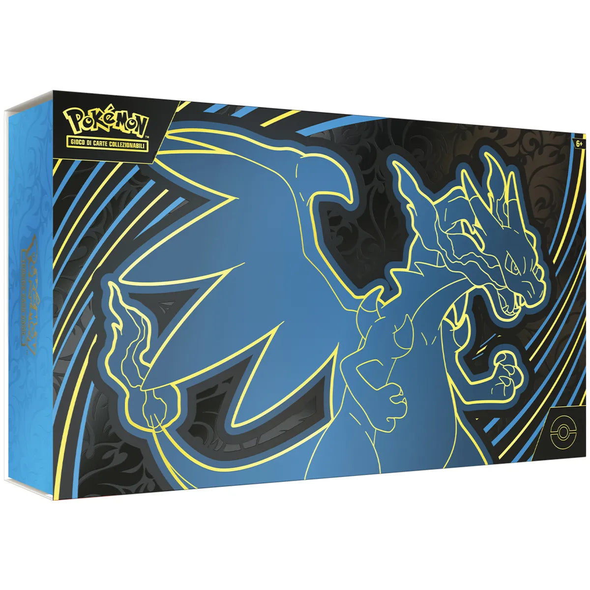 Pokémon collezione ultra premium mega charizard-ex