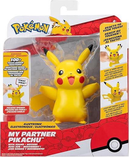 Pokemon Deluxe Feature Figure (My Partner Pikachu)