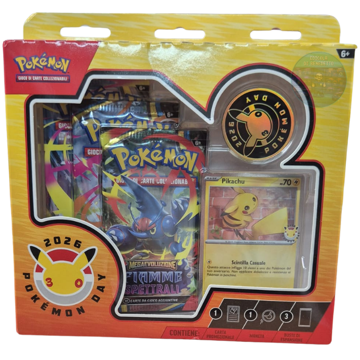 Collezione Pokemon Day 2026 Pikachu – IT