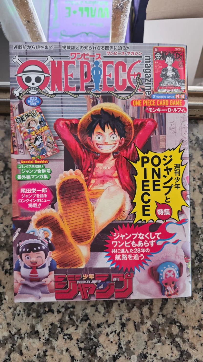 Magazine one piece japan con promo luffy red St21-014