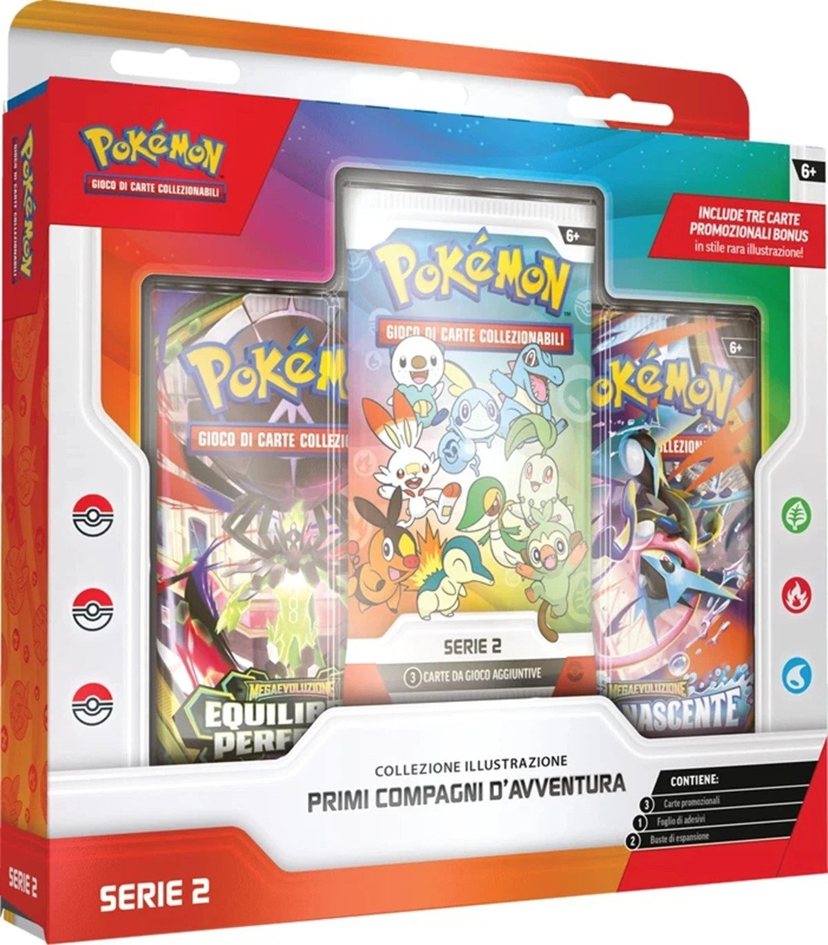 POKEMON Collezione Primi Compagni D’Avventura SERIE 2 ITA 19-06-26 PREORDER